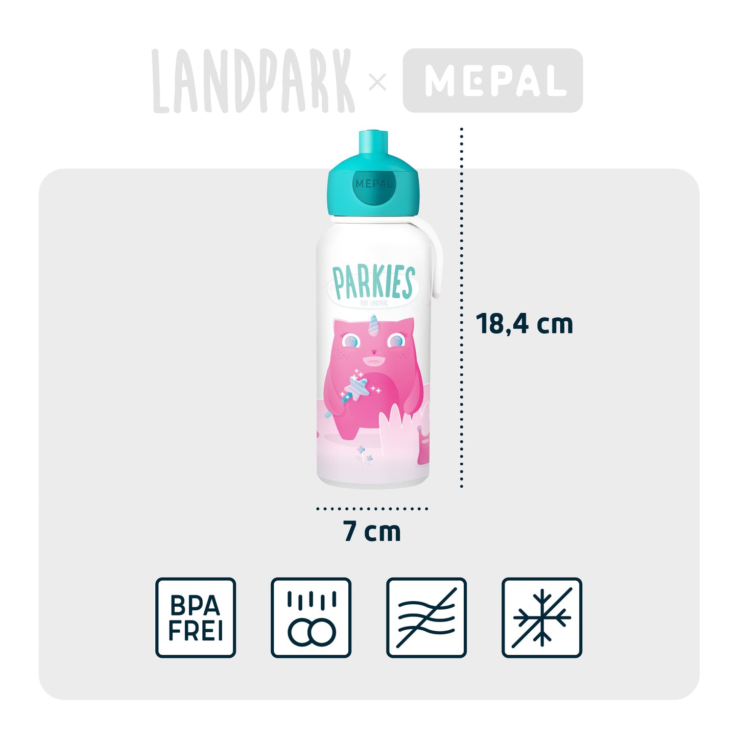 Bundle Landpark x Mepal Trinkflasche & Brotdose