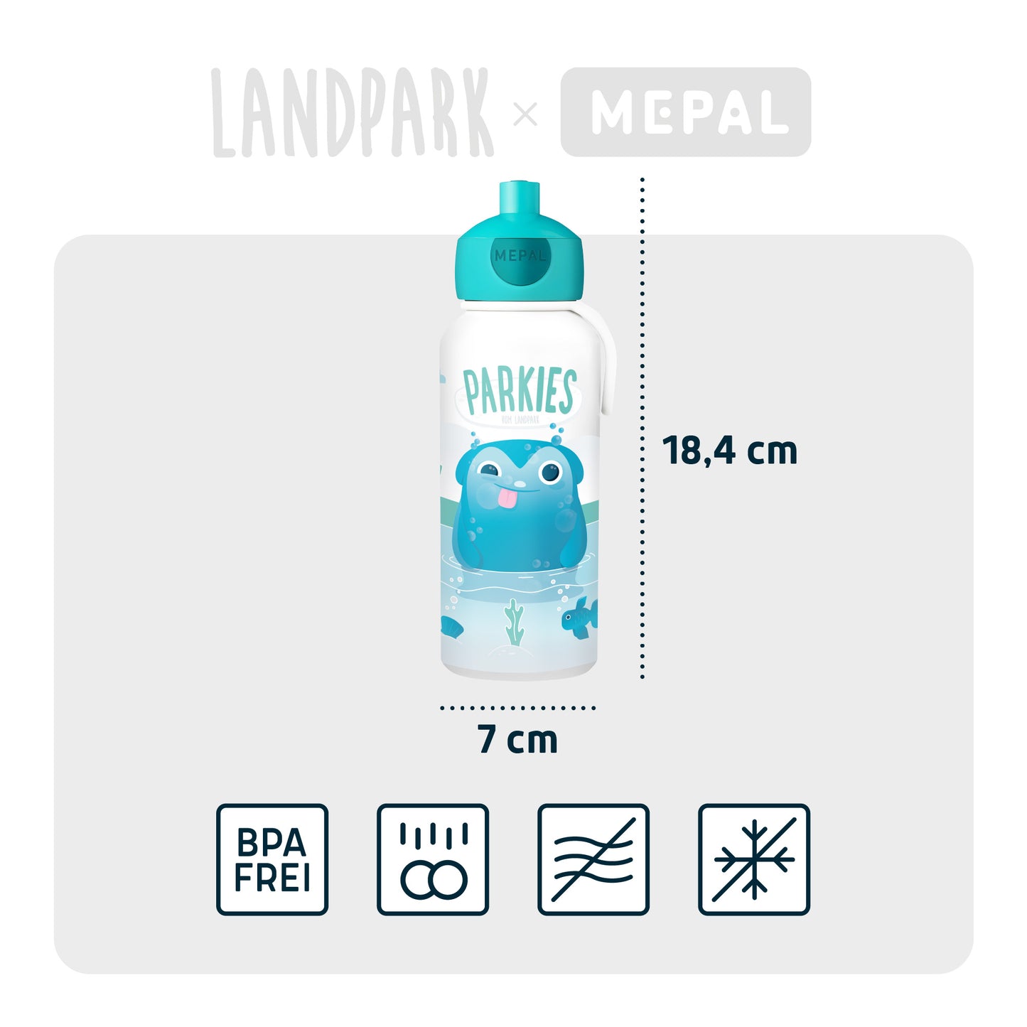 Bundle Landpark x Mepal Trinkflasche & Brotdose