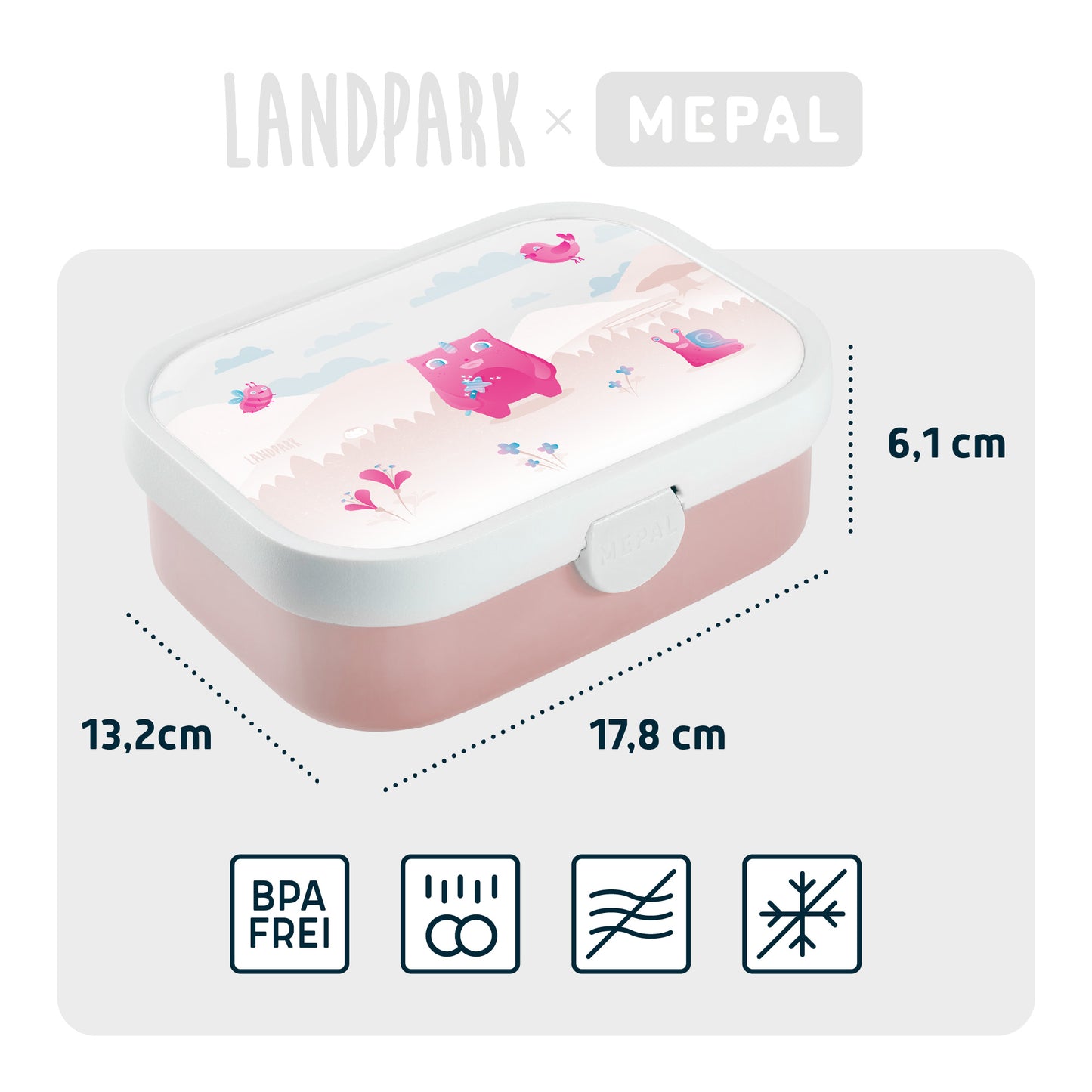 Bundle Landpark x Mepal Trinkflasche & Brotdose