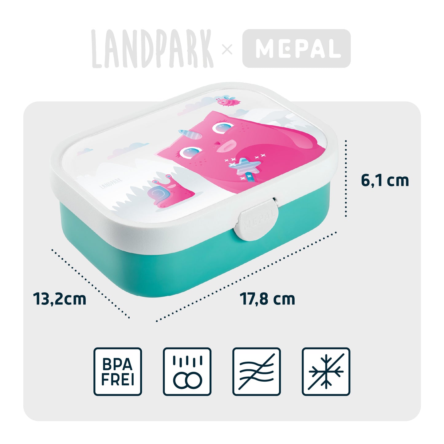 Bundle Landpark x Mepal Trinkflasche & Brotdose