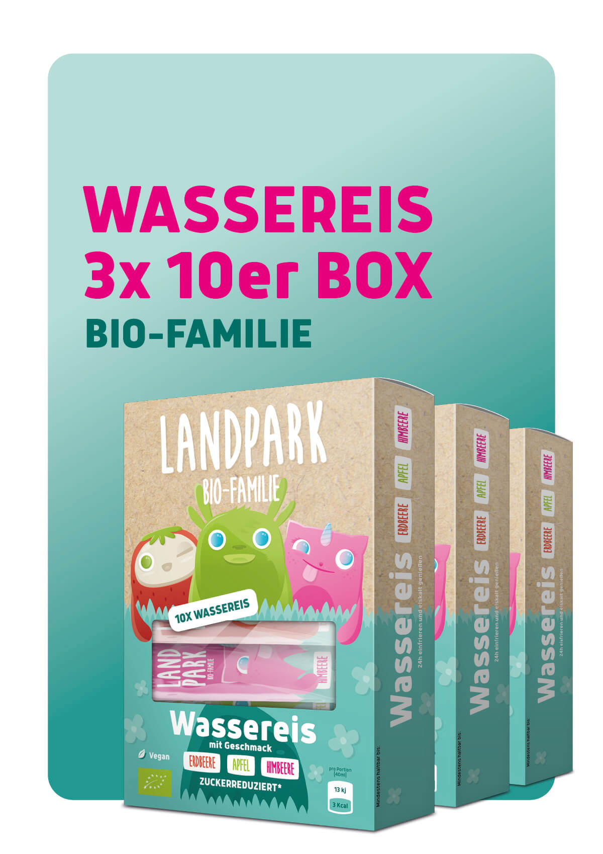 Bio-Wassereis 10er Box